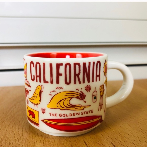 Starbucks Have Been There CALIFORNIA 4oz cup mug - Picture 2 of 5